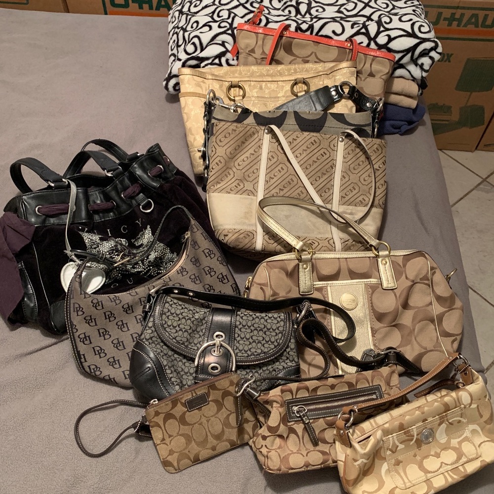 Authentic coach purses